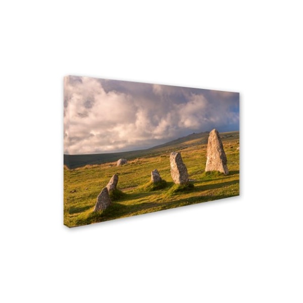 Adam Burton 'Merrivale Stones' Canvas Art,12x19